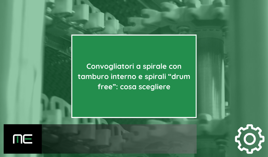 Comparazione tra la vecchia tecnologia delle spirali a tamburo interno e la nuova generazione “drum free”: tutti i vantaggi